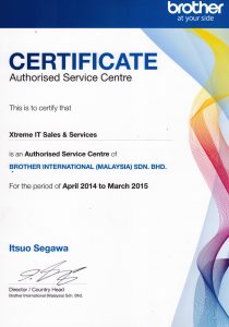 Authorised Service Center 2014-2015